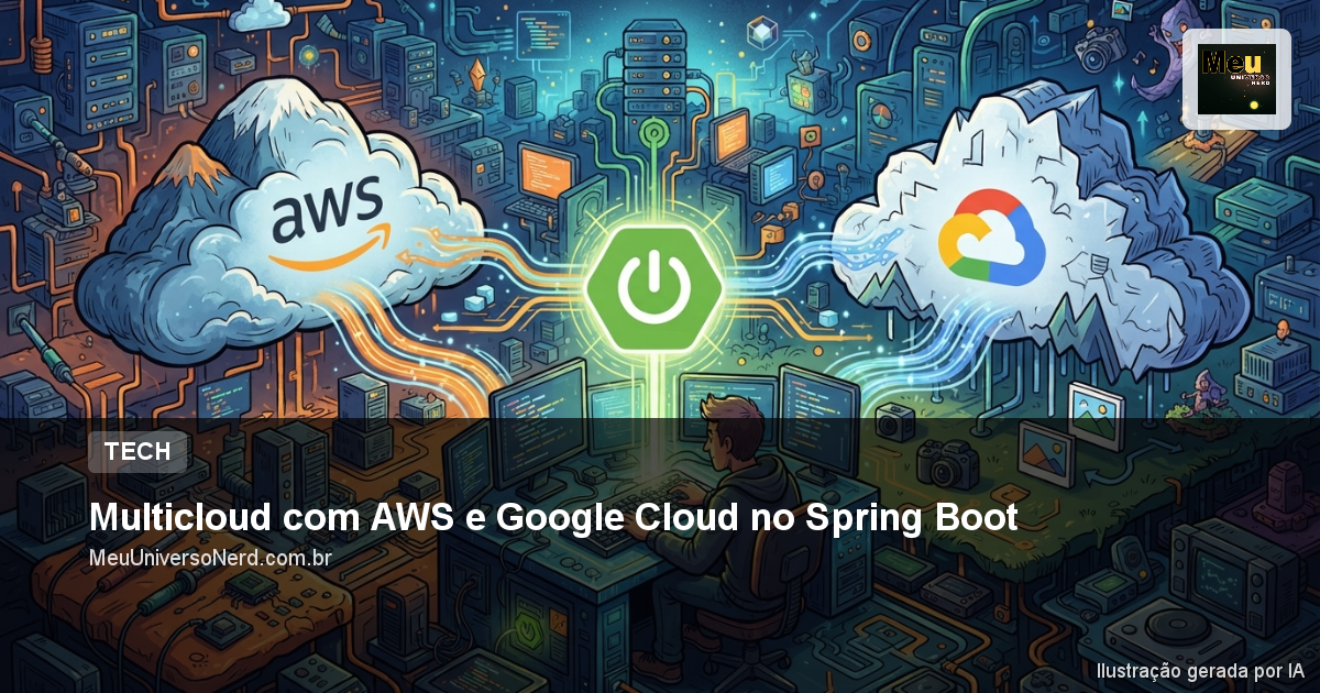 Multicloud com AWS e Google Cloud no Spring Boot