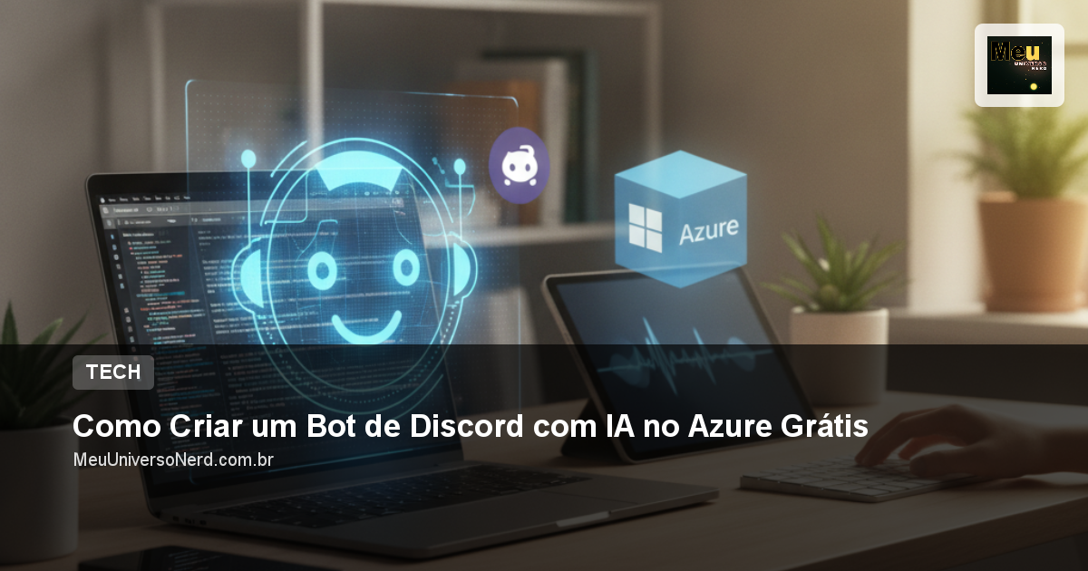 Como Criar um Bot de Discord com IA no Azure Grátis
