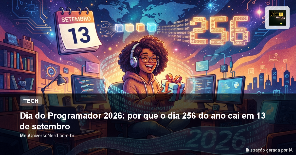 Dia do Programador 2026: por que o dia 256 do ano cai em 13 de setembro