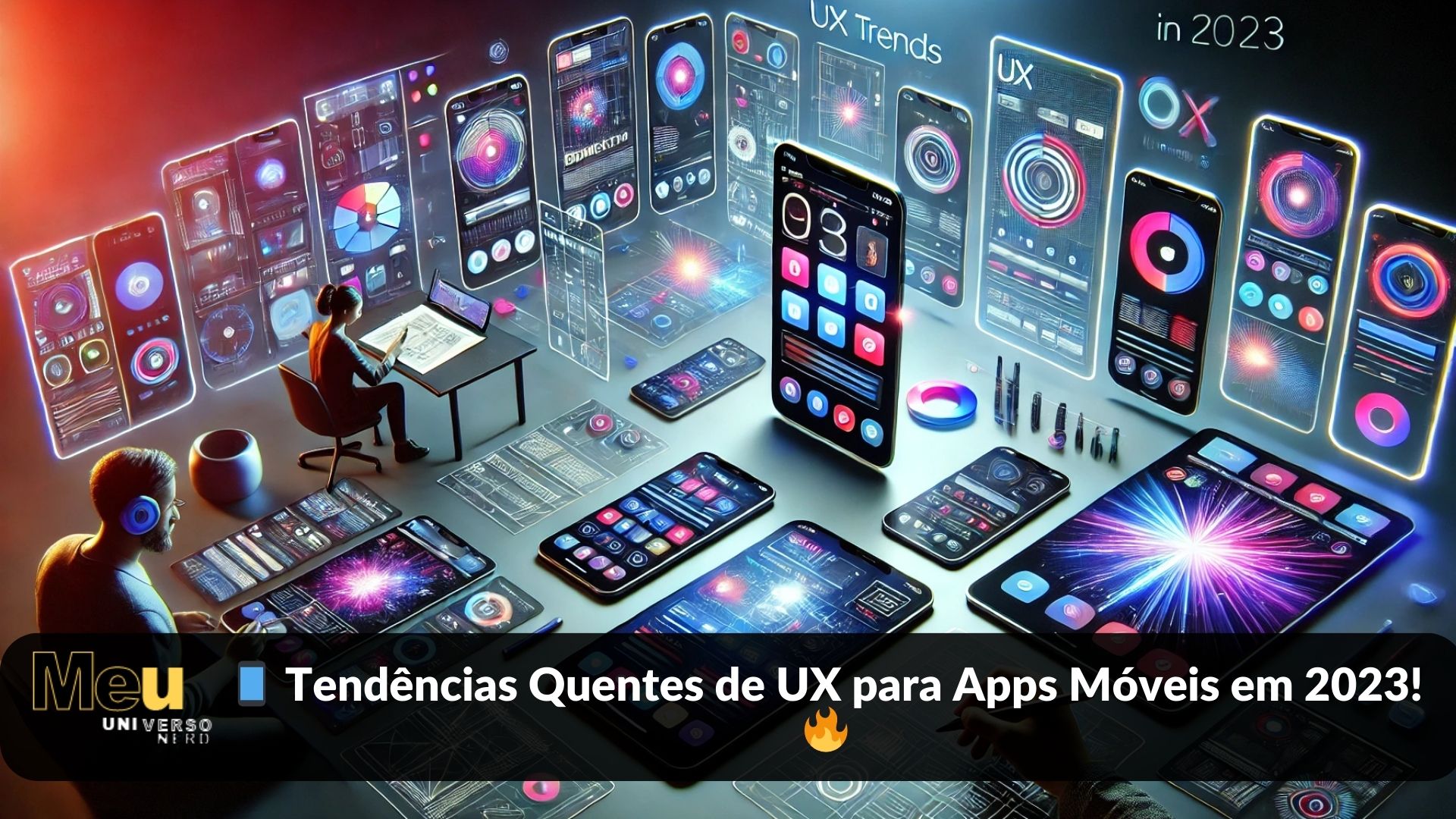 📱 Tendências Quentes de UX para Apps Móveis em 2023! 🔥